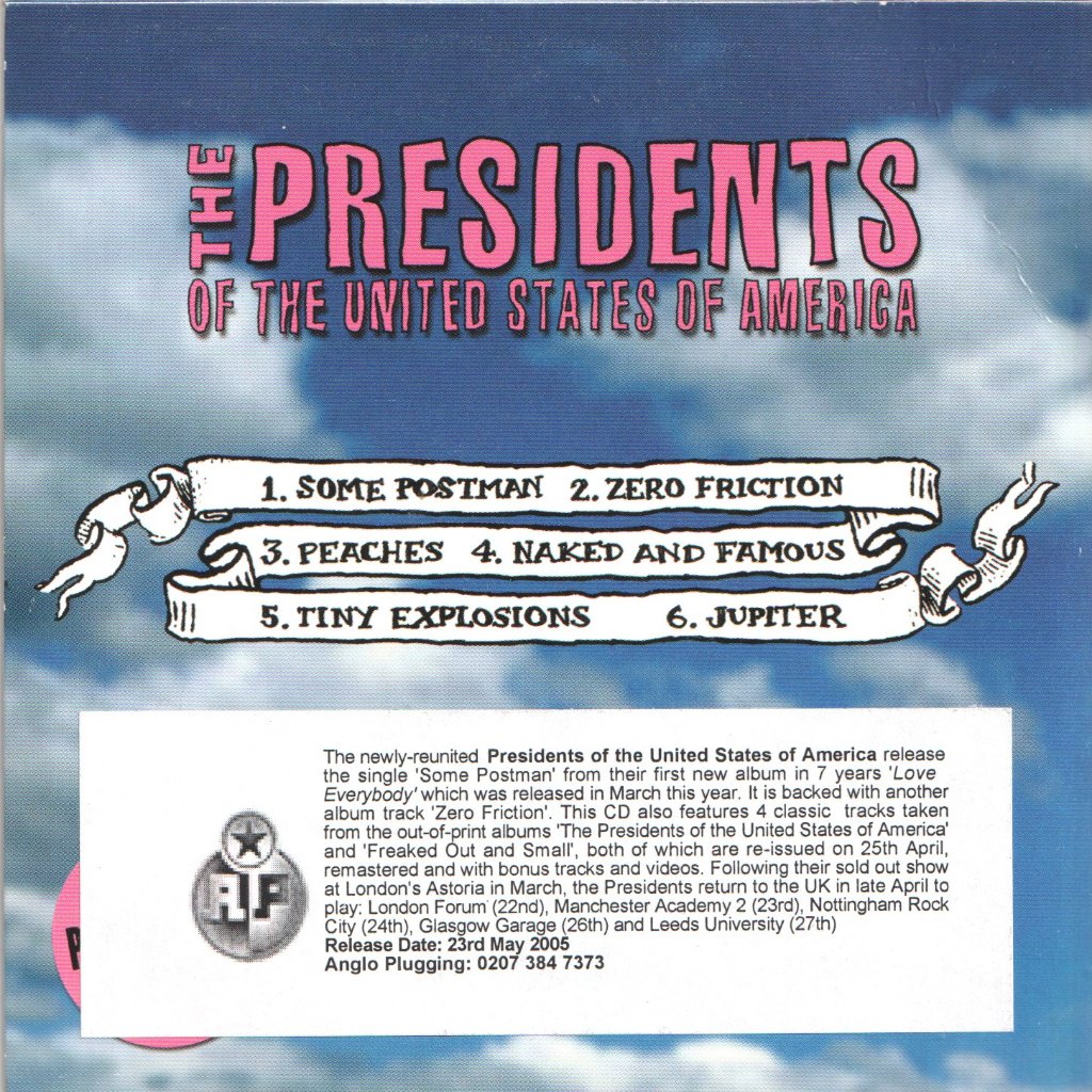 Presidents Of The United States Of America - Some Postman - Cd