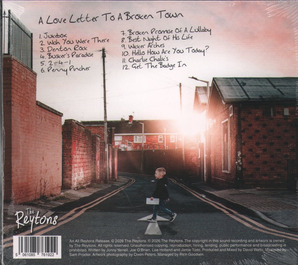 Reytons - A Love Letter To A Broken Town - Cd