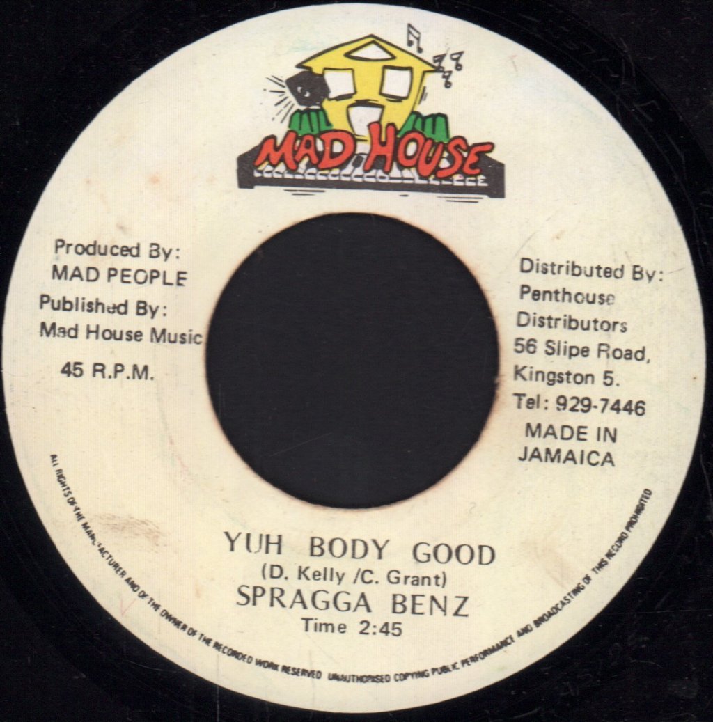 Spragga Benz - Yuh Body Good - 7 Inch