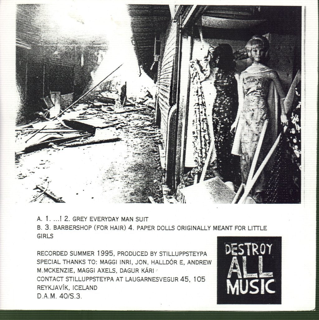 Stilluppsteypa - Nova Disco - 7 Inch