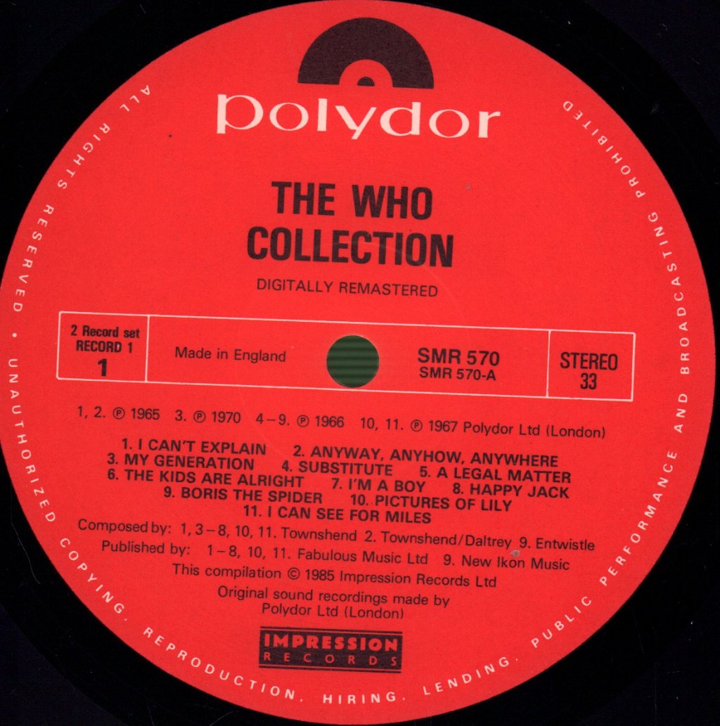 Who - Collection - Double Lp