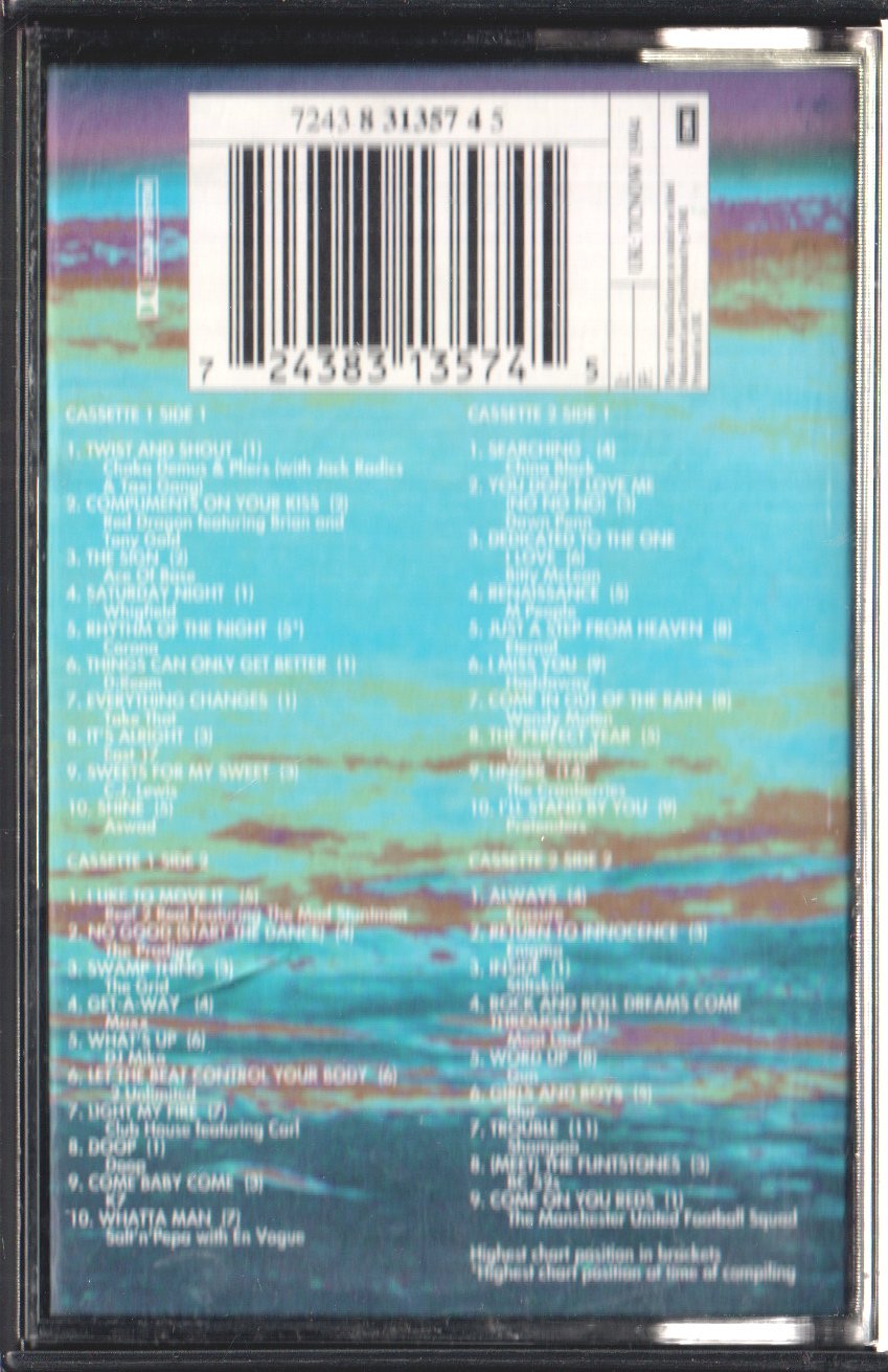 Various Artists - Now That's What I Call Music 1994 - Cassette Set