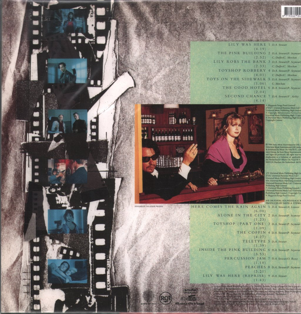 David A. Stewart Featuring Candy Dulfer - Lily Was Here (Original Soundtrack) - Lp