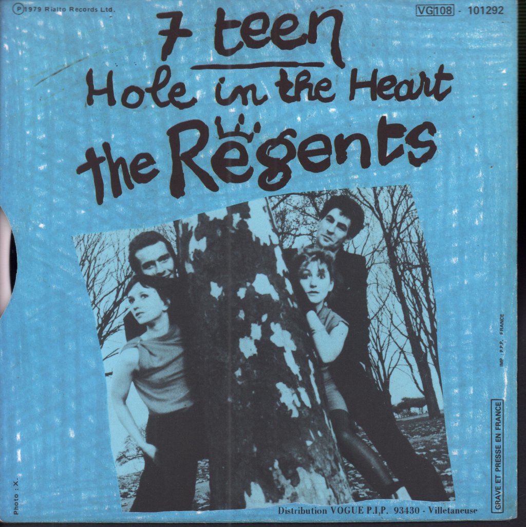Regents (New Wave Group) - 7 Teen - 7 Inch