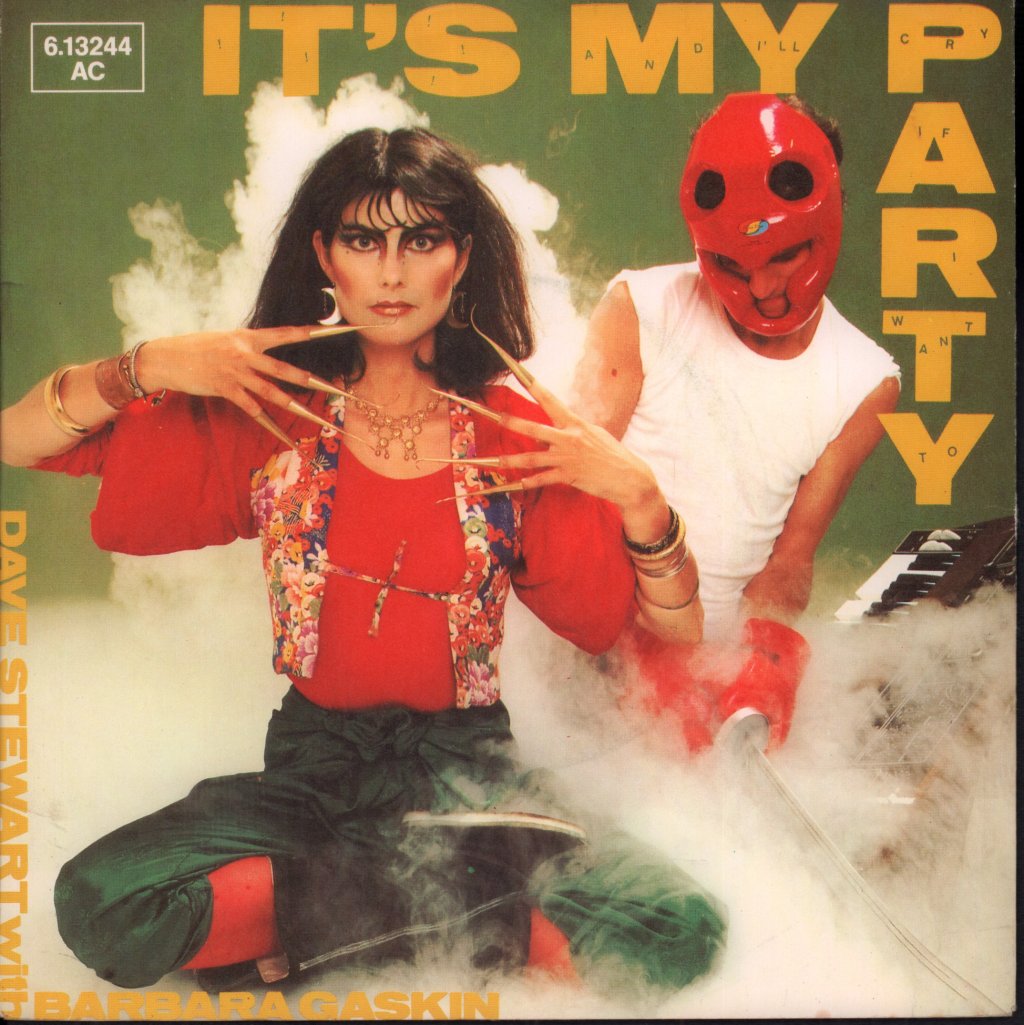 Dave Stewart And Barbara Gaskin - It's My Party - 7 Inch
