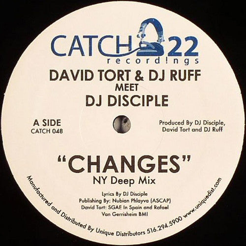 David Tort & DJ Ruff - Changes - 12 Inch