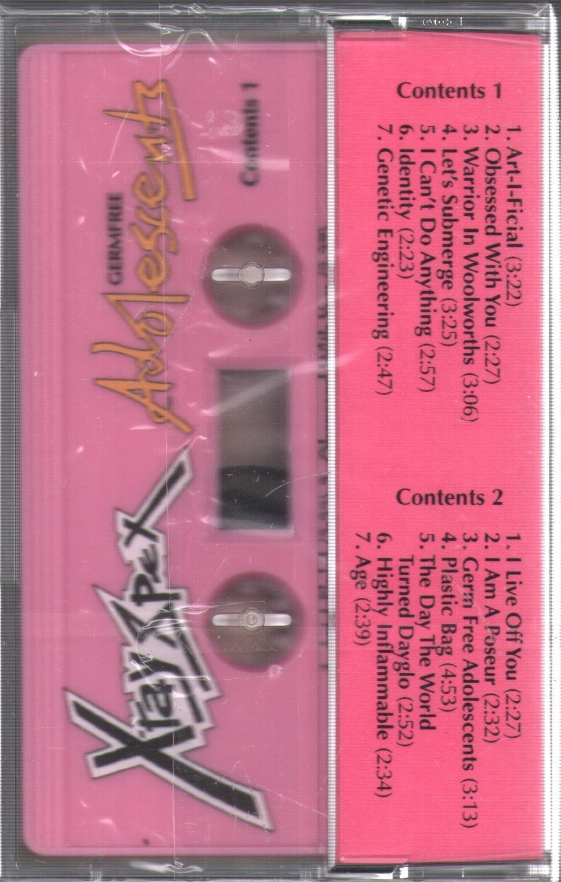 X-Ray Spex - Germfree Adolescents - Cassette