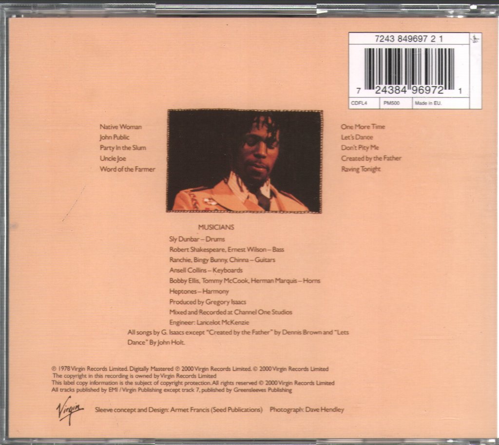 Gregory Isaacs - Cool Ruler - Cd