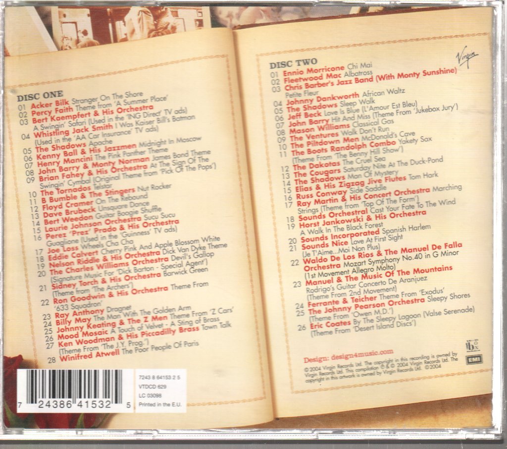 Various Artists - Instrumental Memories ...Are Made Of This - Double Cd