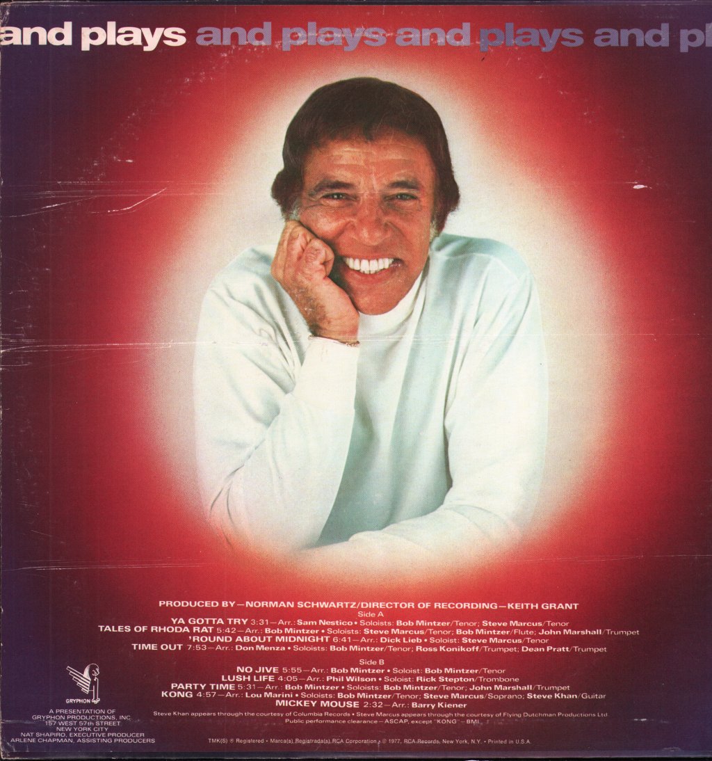 Buddy Rich - Buddy Rich Plays And Plays And Plays - Lp
