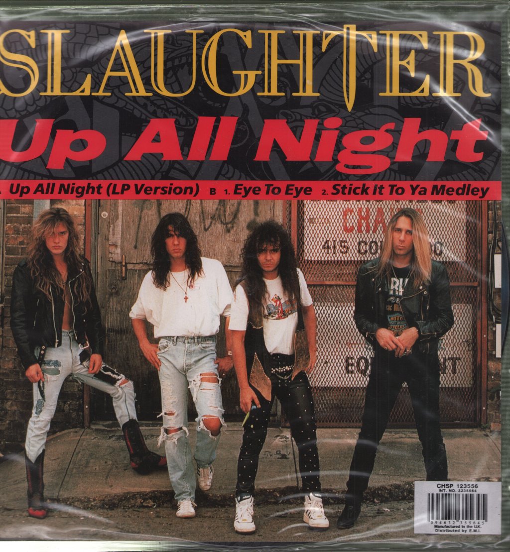 Slaughter (Rock/Metal Group) - Up All Night - 12 Inch