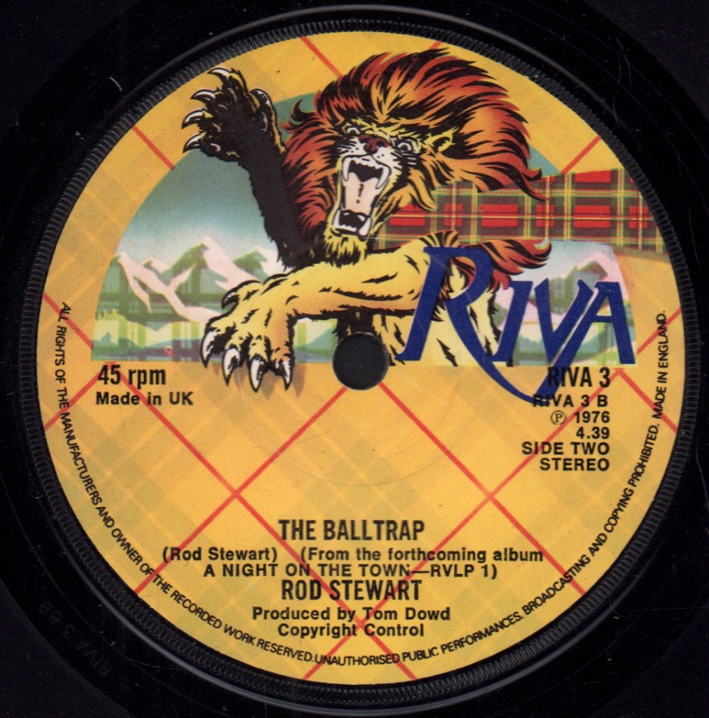 Rod Stewart - Tonight's The Night - 7 Inch