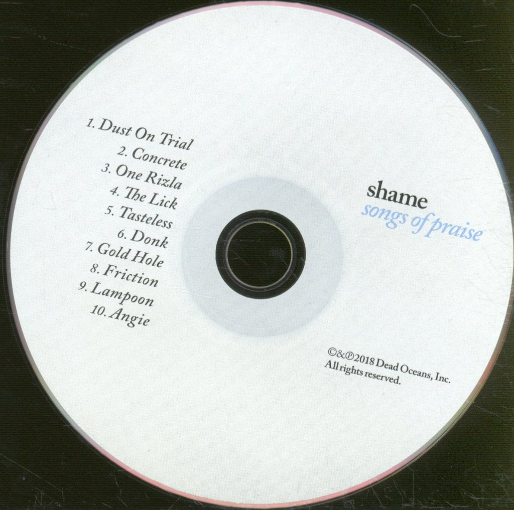 Shame (London Indie Group) - Songs Of Praise - Cd