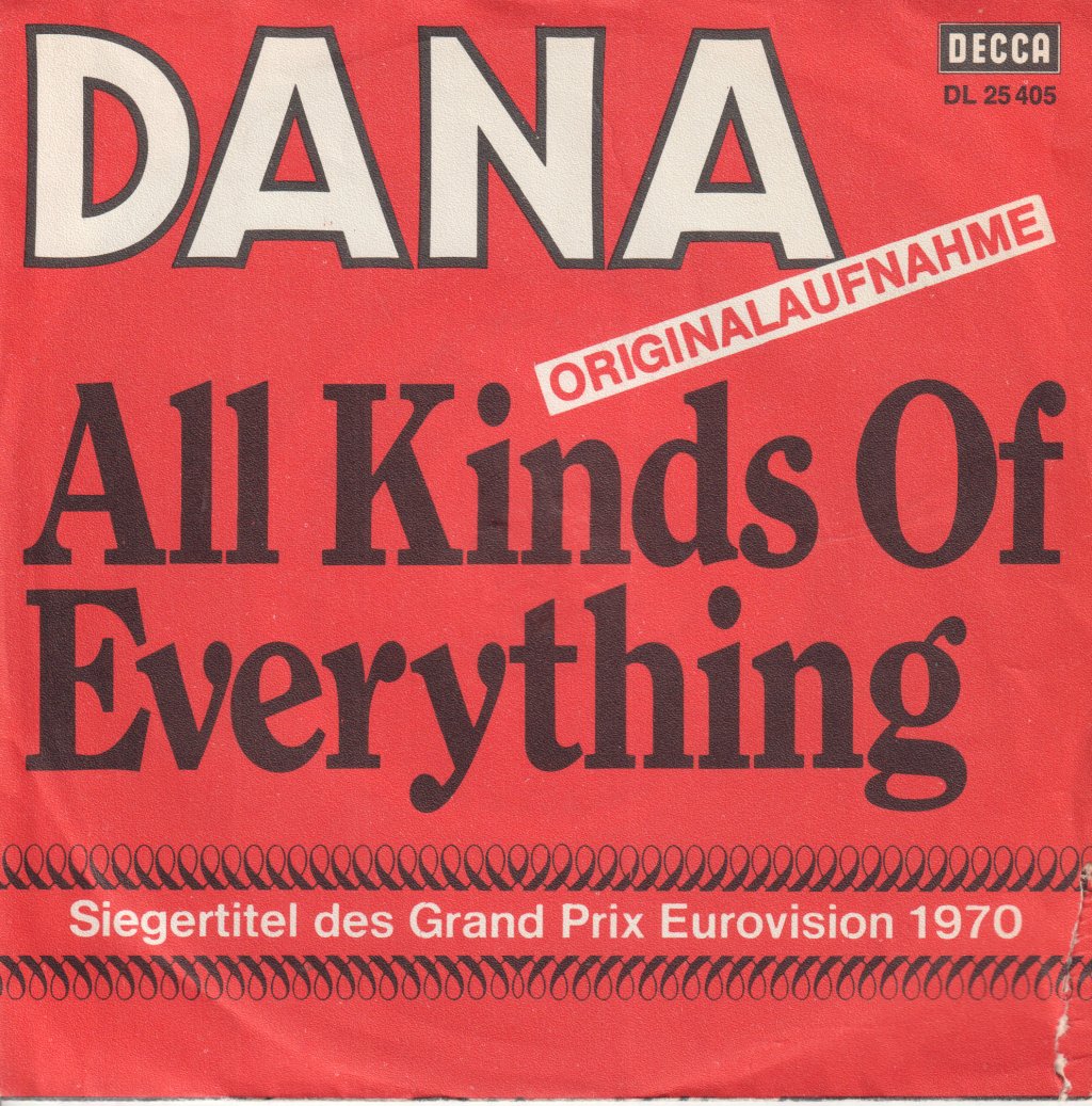 Dana - All Kinds Of Everything - 7 Inch