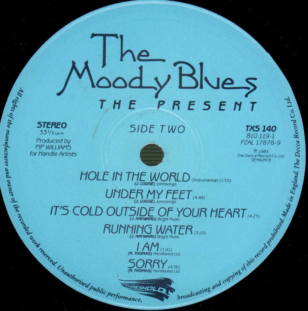 Moody Blues - Present - Lp