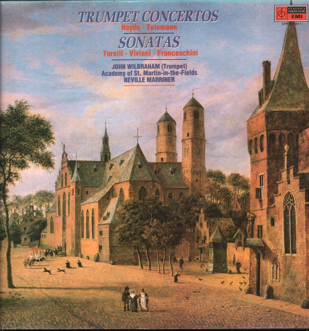John Wilbraham / Sir Neville Marriner / Academy Of St. Martin-in-the-Fields - Haydn / Telemann - Trumpet Concertos / Sonatas - Lp
