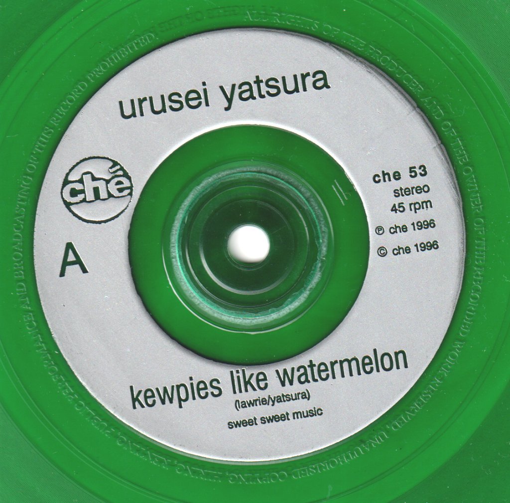 Urusei Yatsura - Kewpies Like Watermelon - 7 Inch