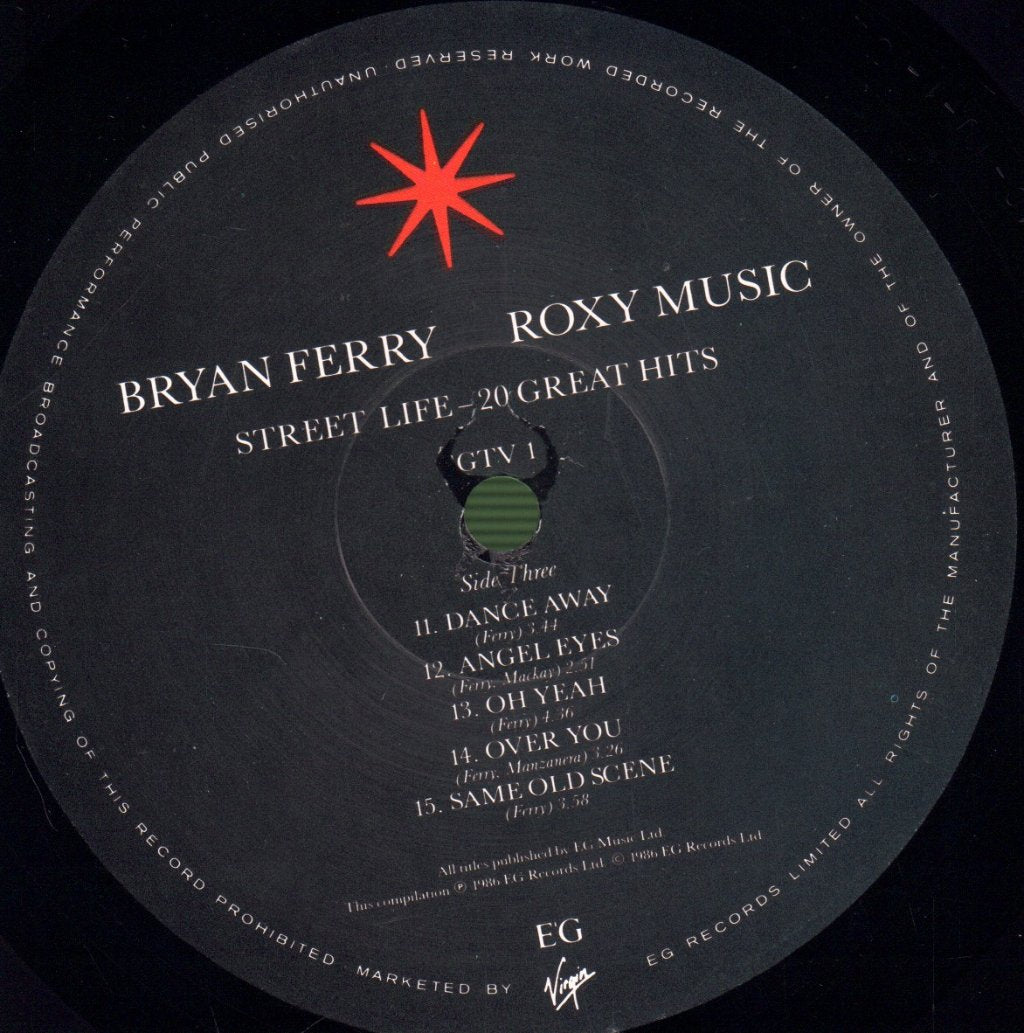 Bryan Ferry / Roxy Music - Street Life (20 Great Hits) - Double Lp