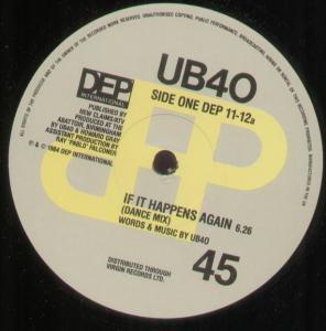 UB40 - If It Happens Again - 12 Inch