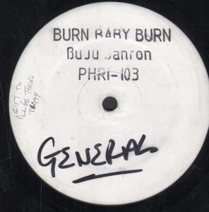 Buju Banton - Burn Baby Burn - 12 Inch