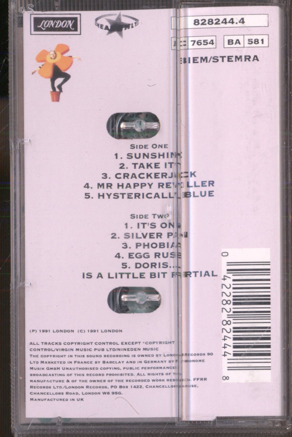 Flowered Up - A Life With Brian - Cassette