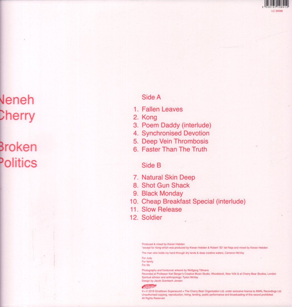 Neneh Cherry - Broken Politics - Lp