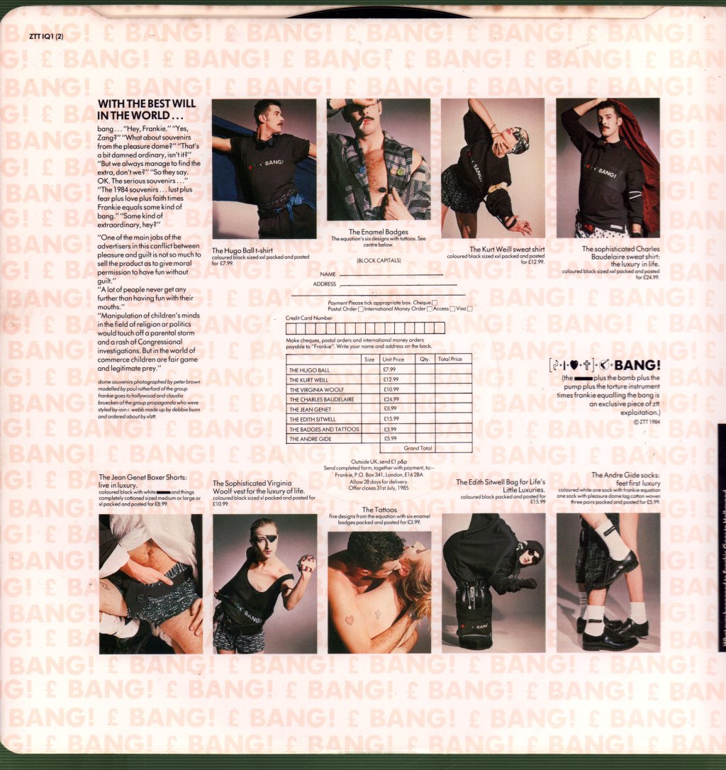 Frankie Goes To Hollywood - Welcome To The Pleasuredome - Double Lp