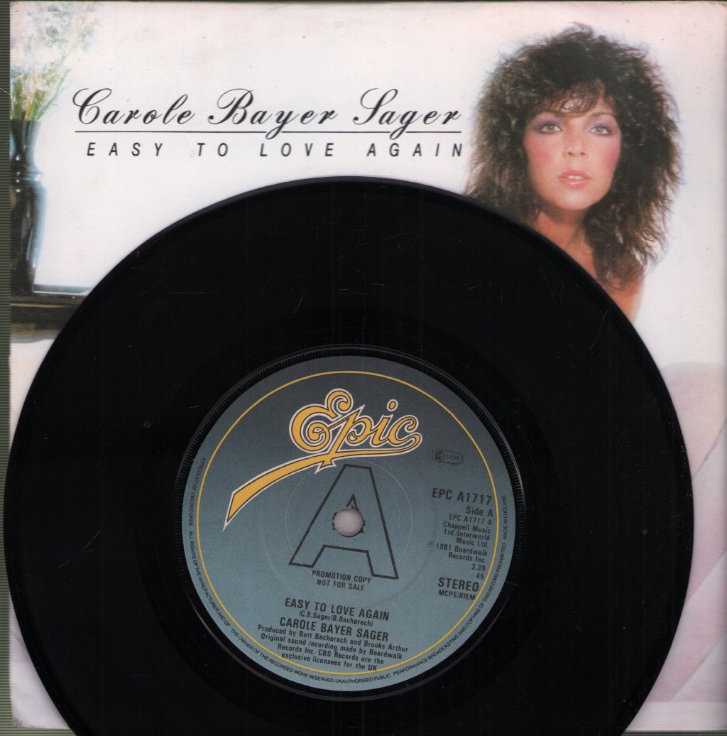 Carole Bayer Sager - Easy To Love Again - 7 Inch