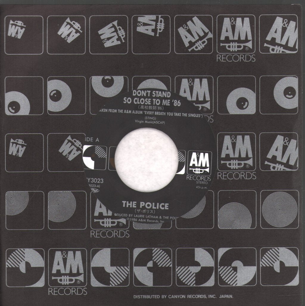 Police - Don't Stand So Close To Me '86 - 7 Inch