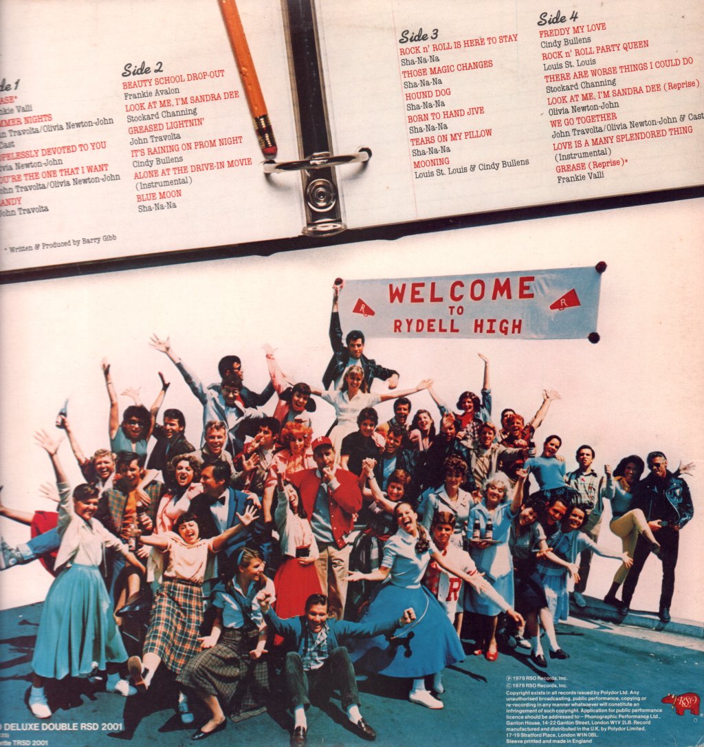 Various Artists - Grease (Original Soundtrack) - Double Lp