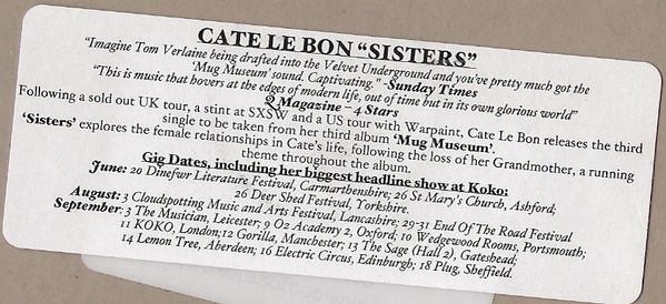 Cate Le Bon - Sisters - Cdr
