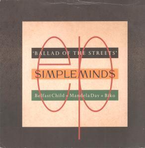 Simple Minds - Ballad Of The Streets - 12 Inch