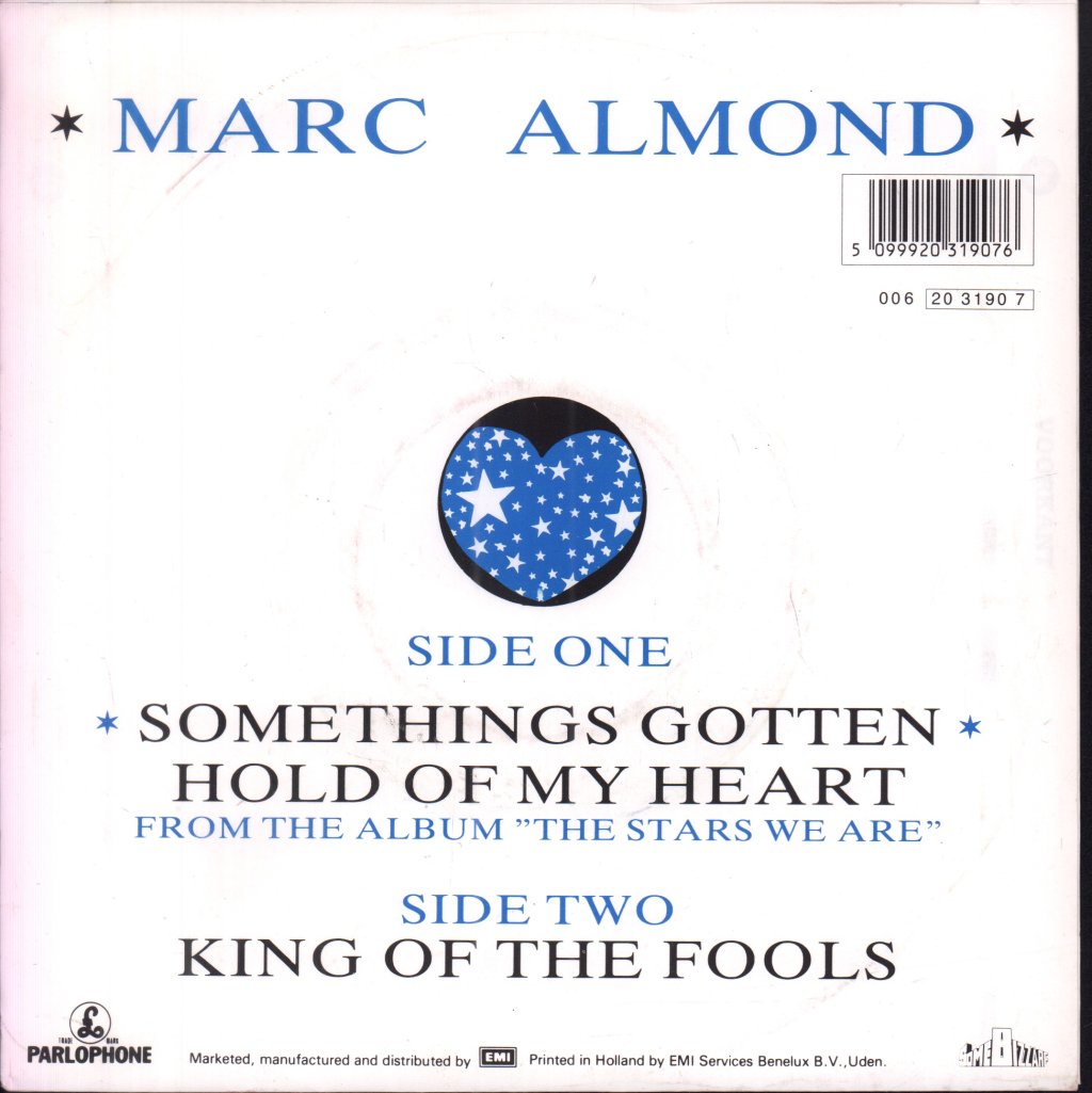 marc almond featuring guest star gene pitney - Something's Gotten Hold Of My Heart - 7 Inch