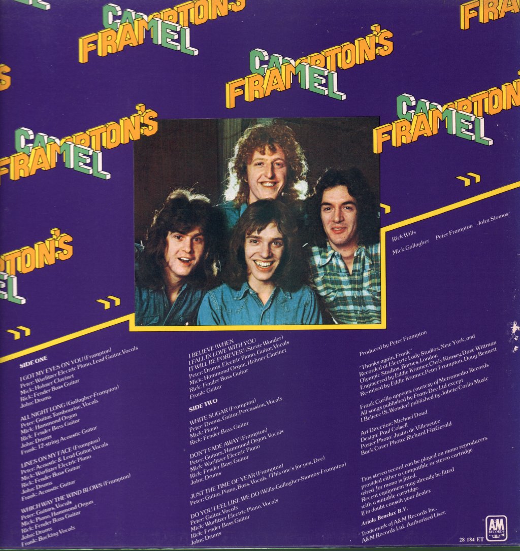 Peter Frampton - Frampton's Camel - Lp