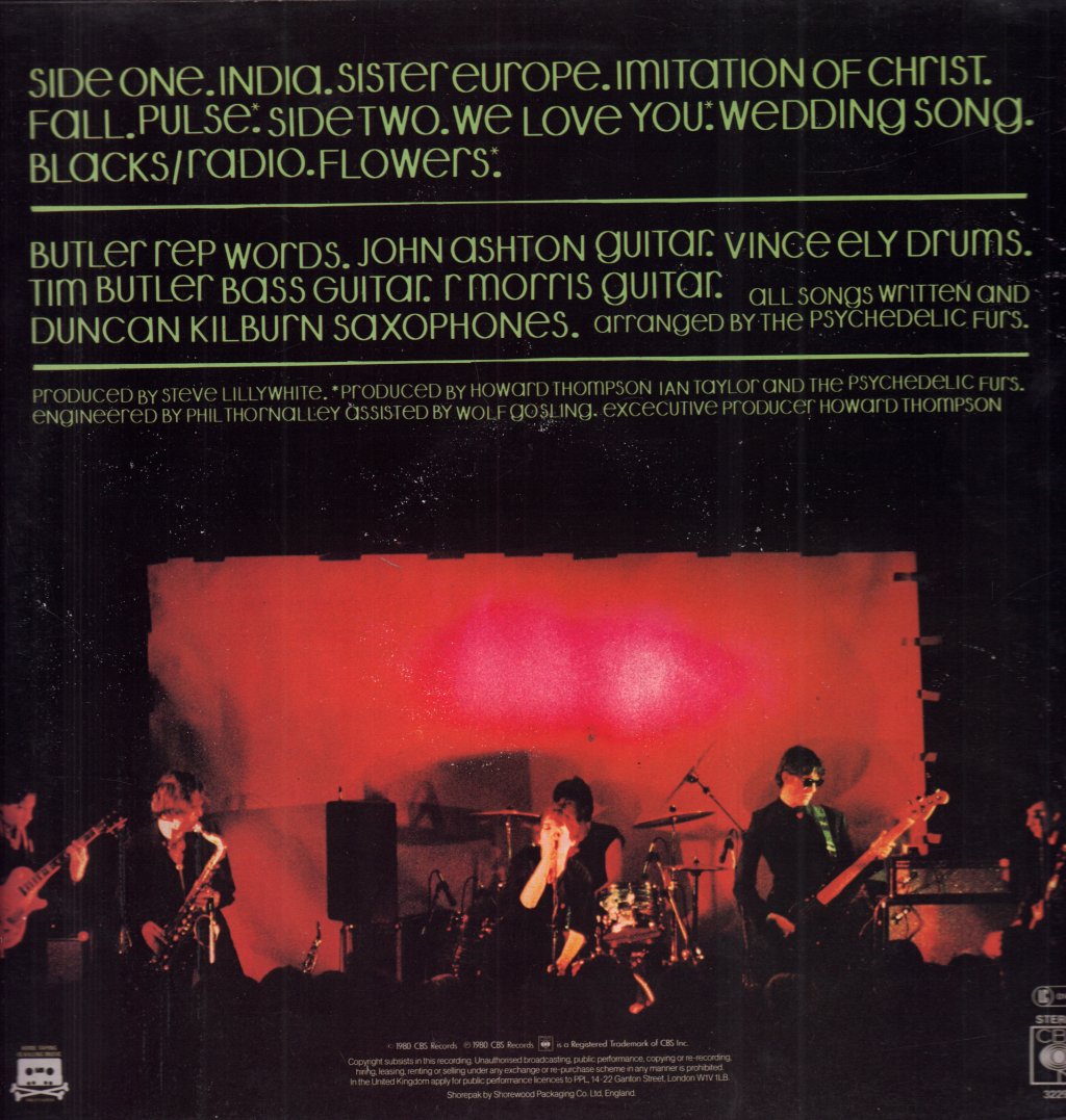 Psychedelic Furs - Psychedelic Furs - Lp