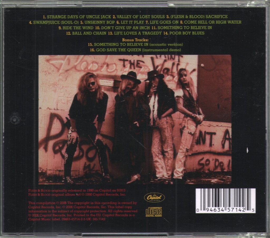 Poison - Flesh & Blood - Cd