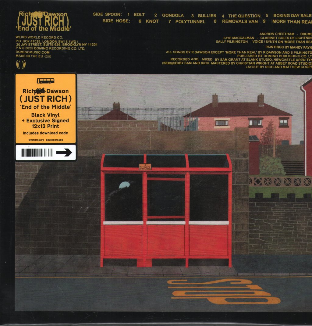 Richard Dawson - End of the Middle - Lp