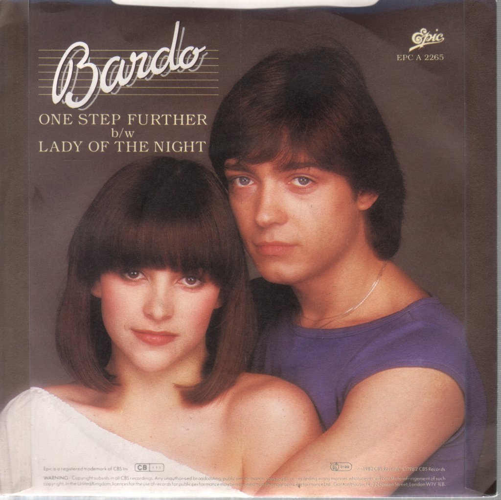 Bardo (80'S Pop Group) - One Step Further - 7 Inch