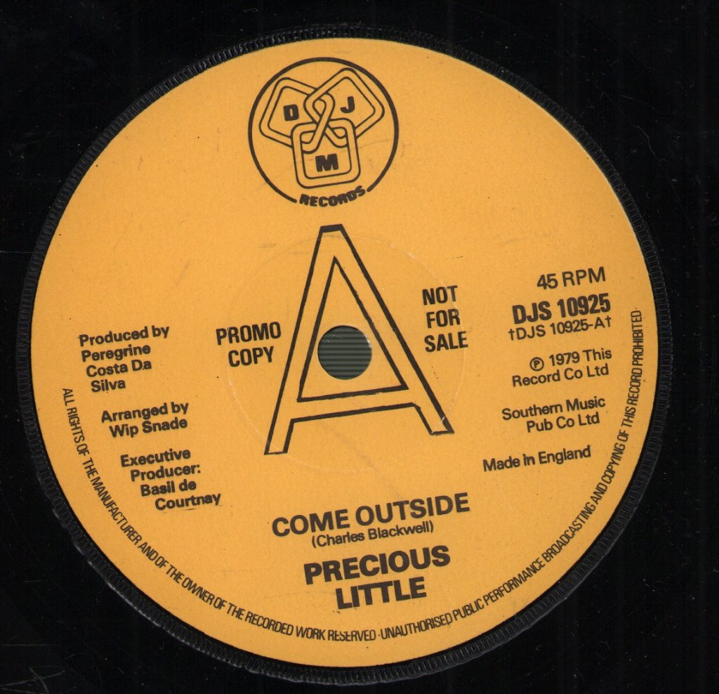 Precious Little (Pop Group) - Come Outside - 7 Inch