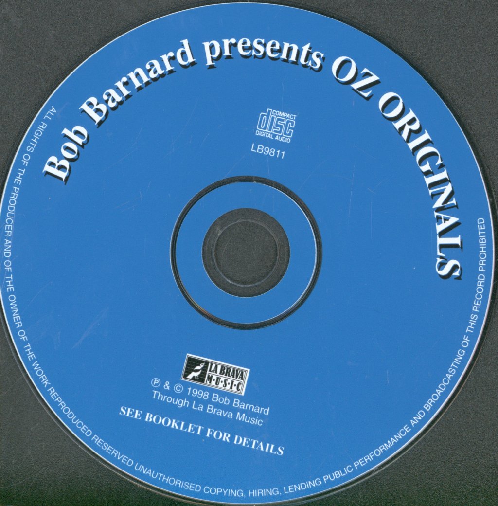 Bob Barnard - Bob Barnard Presents Oz Originals - Cd