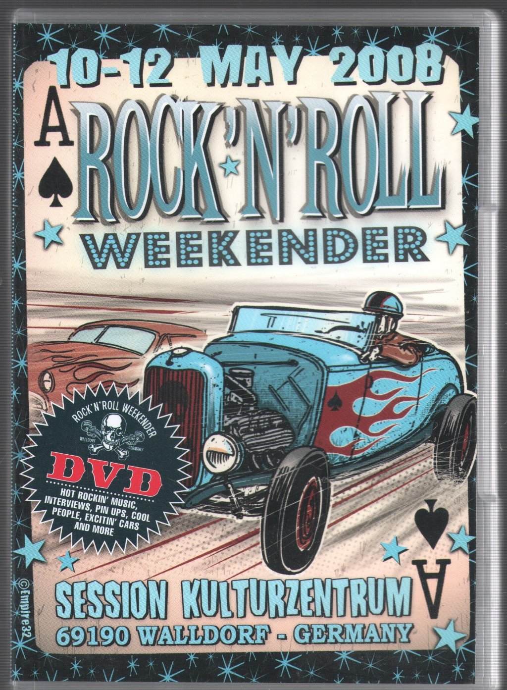 9th Rock'n'Roll Weekender, Walldorf, Germany - 10-12 May 2008 - Dvd