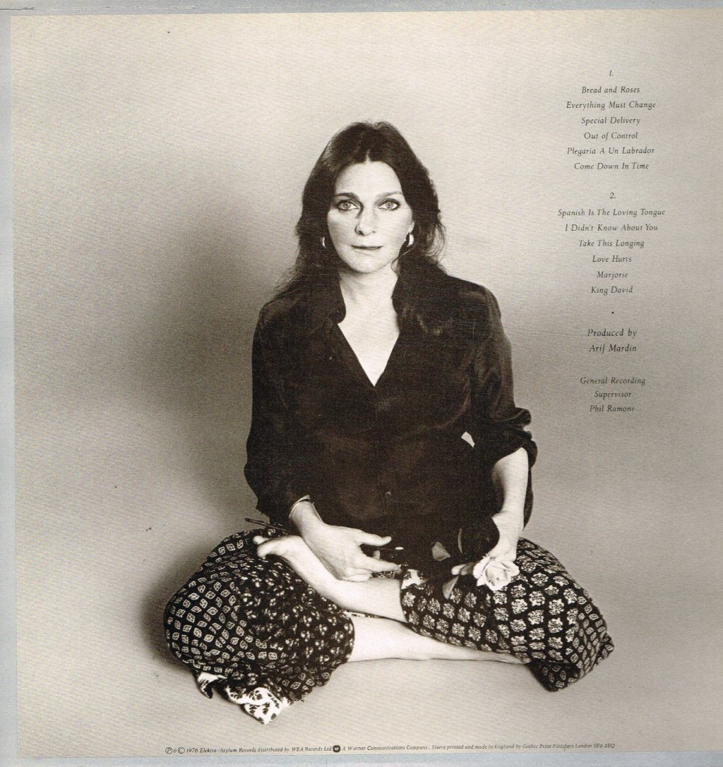 Judy Collins - Bread And Roses - Lp