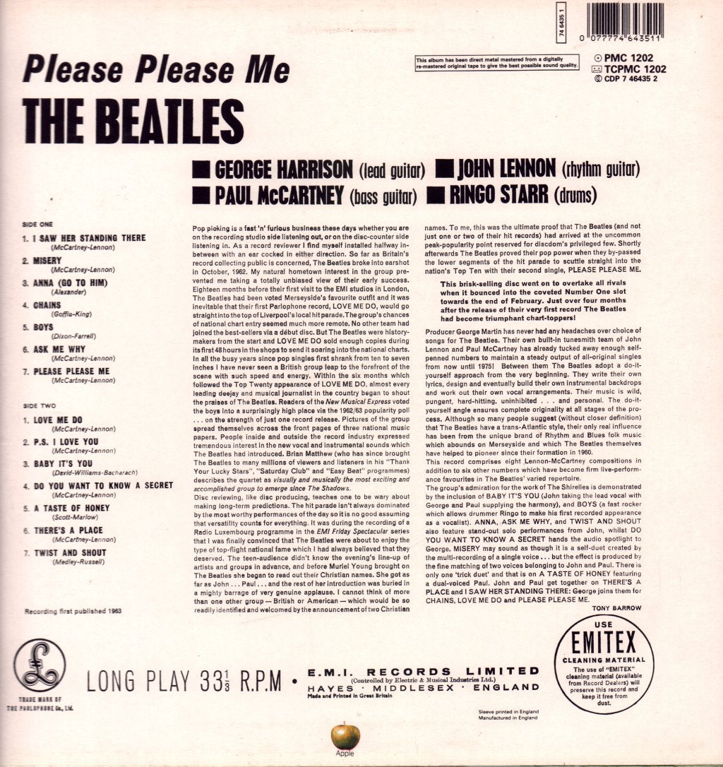 Beatles - Please Please Me - Lp