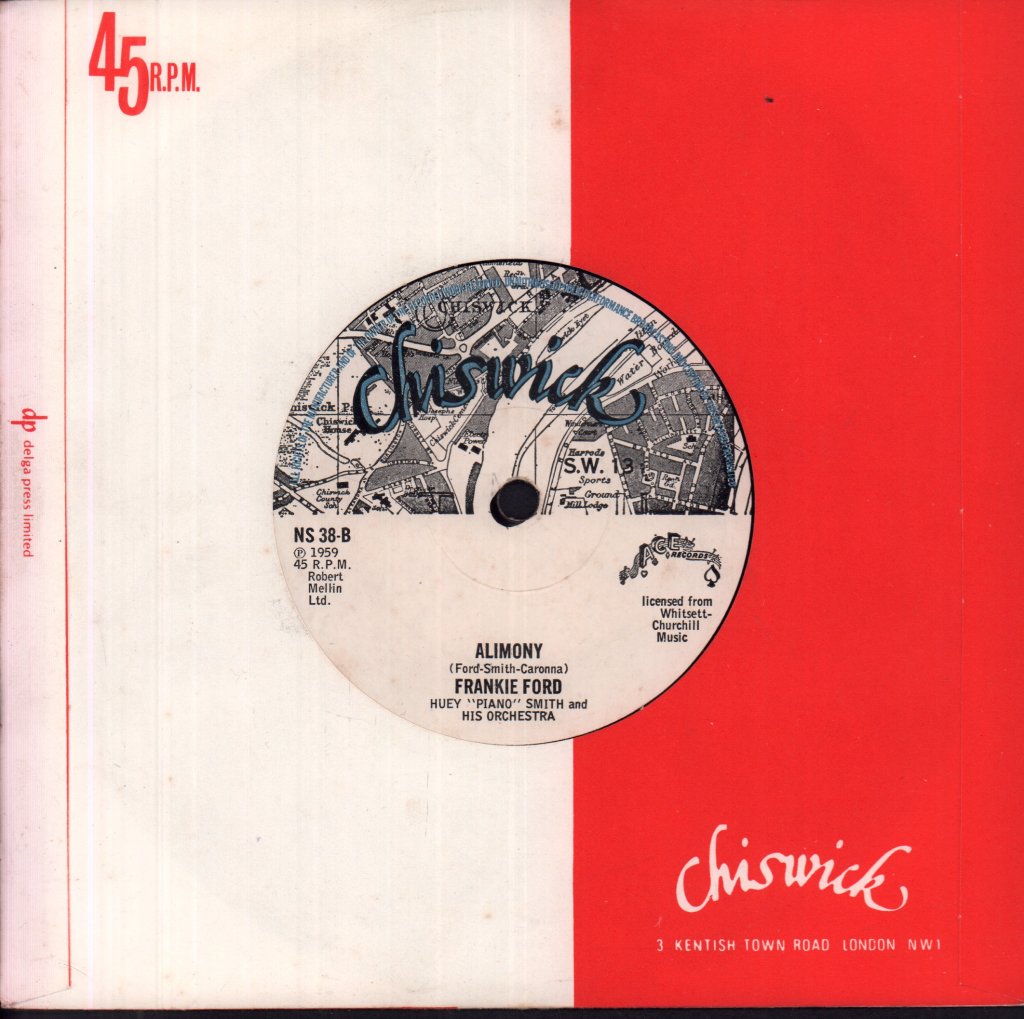 Frankie Ford - Sea Cruise - 7 Inch