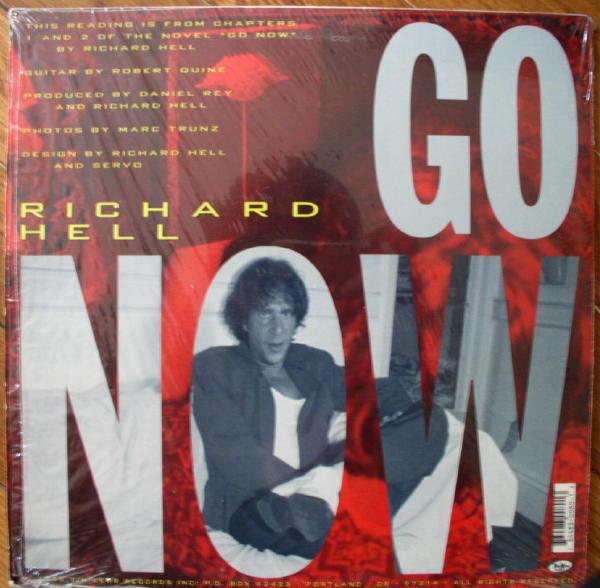 Richard Hell - Go Now - 10 Inch