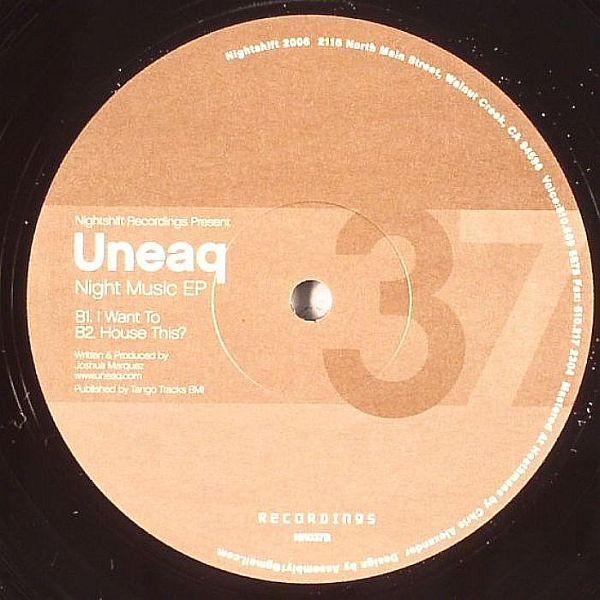 Uneaq - Night Music EP - 12 Inch