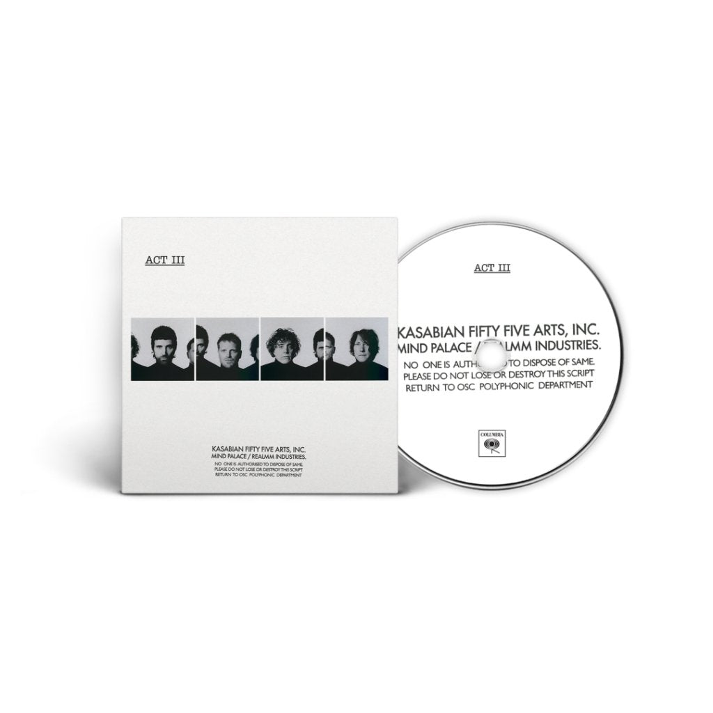 Kasabian - ACT III - Cd