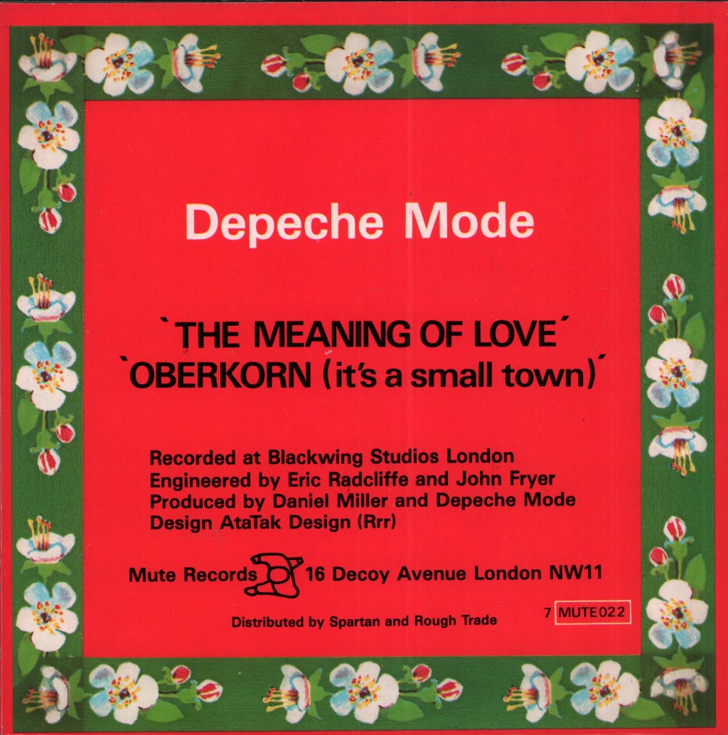 Depeche Mode - Meaning Of Love - 7 Inch