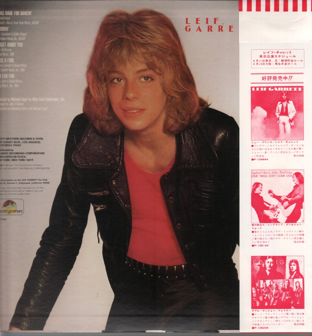 Leif Garrett - Feel The Need - Lp