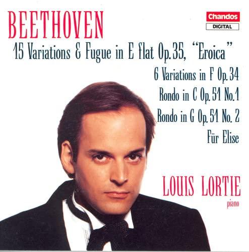Louis Lortie - Beethoven: Eroica Variations, Fur Elise - Cd